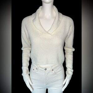 Urban outfitters cream cowl neck vintage 90’s sweater